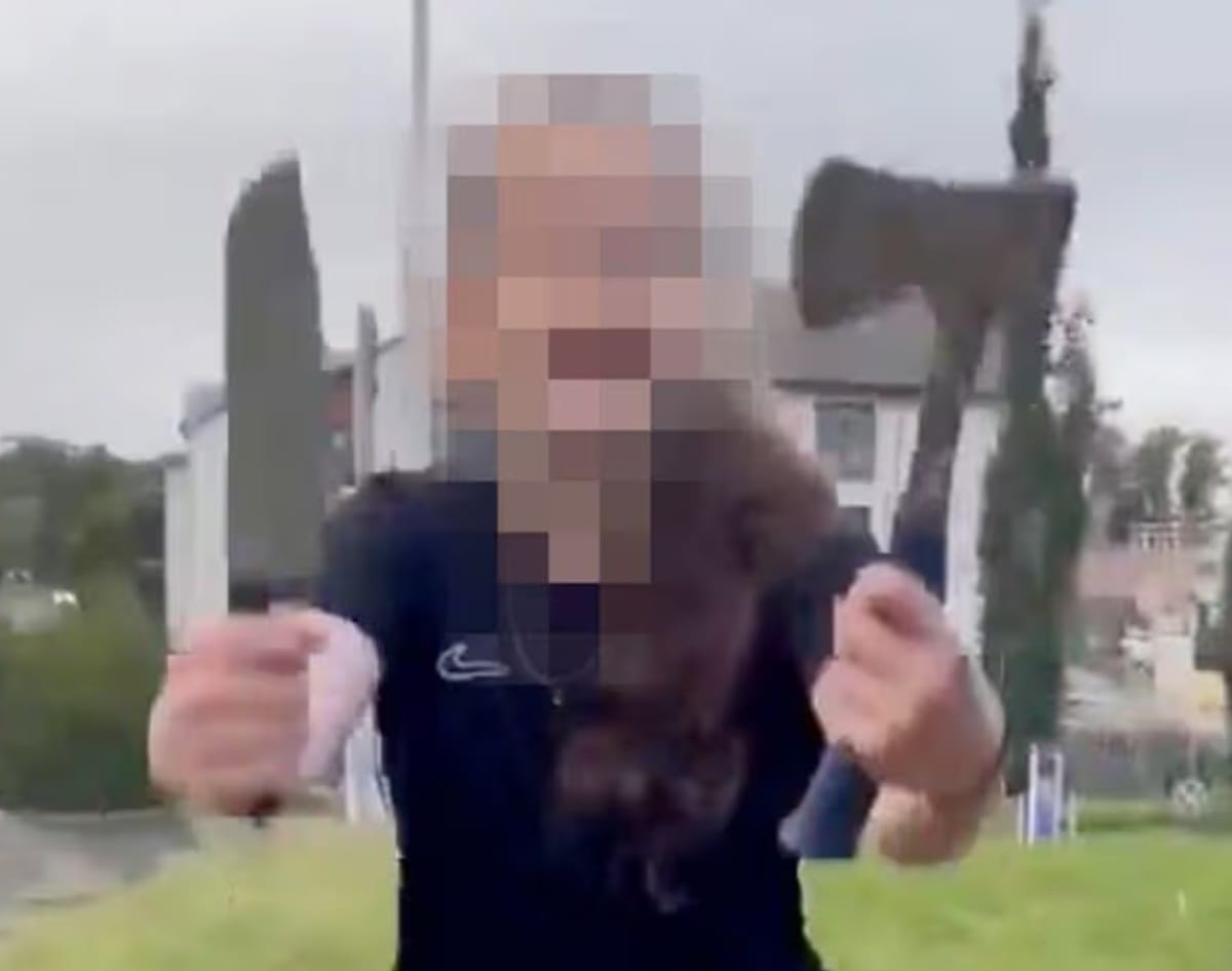 Dundee 'axe and knife' incident, Migrant Man & Woman charged - Girls Vindicated